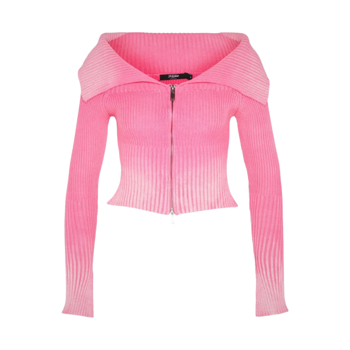 (W) 제이디드 런던 캔디 핑크 트리베카 니트 탑 핑크((W) Jaded London Candy Pink Tribeca Knitted Top Pink)