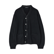 Hatchingroom Zip Cardigan Black