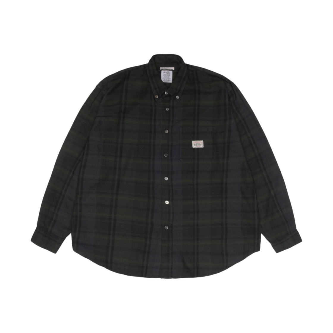 스투시 x 아워레가시 워크샵 체크 셔츠 오버다이드 그린 체크(Stussy x Our Legacy Work Shop Check Shirt Overdyed Green Check)