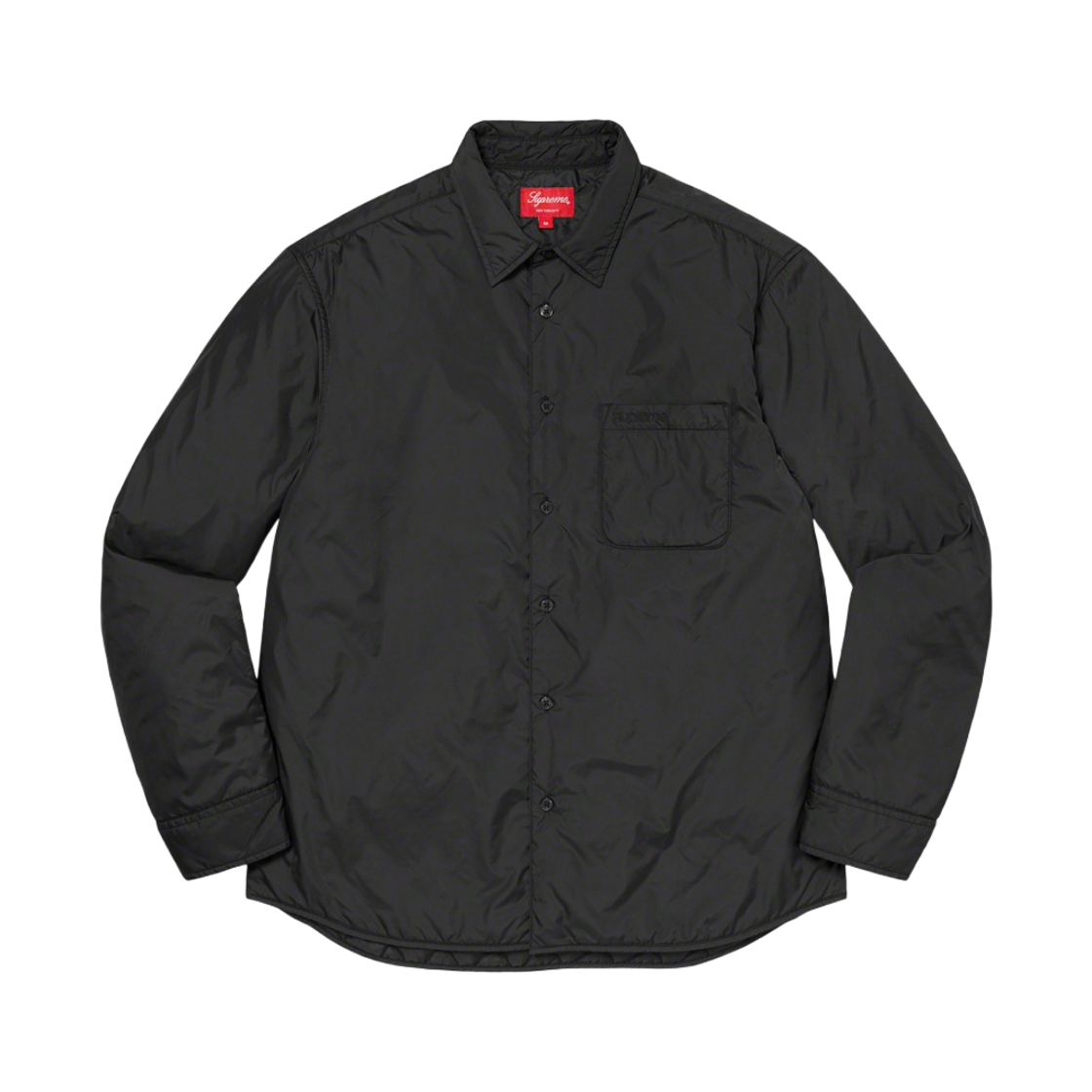 슈프림 나일론 필드 셔츠 블랙 - 22FW(Supreme Nylon Filled Shirt Black - 22FW) - 1