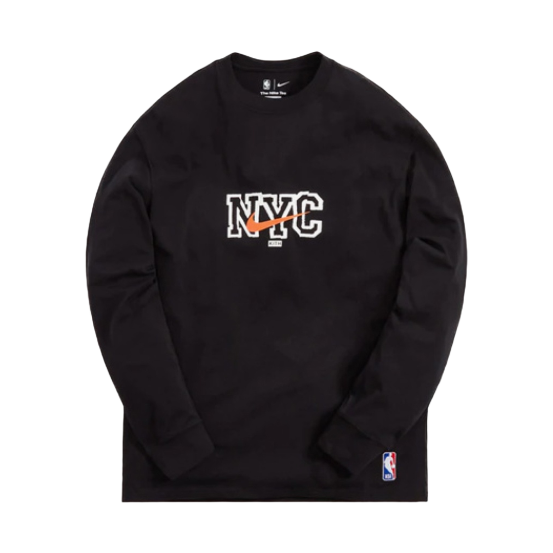 나이키 x 키스 뉴욕 닉스 롱슬리브 티셔츠 블랙(Nike x Kith New York Knicks LS T-Shirt Black)