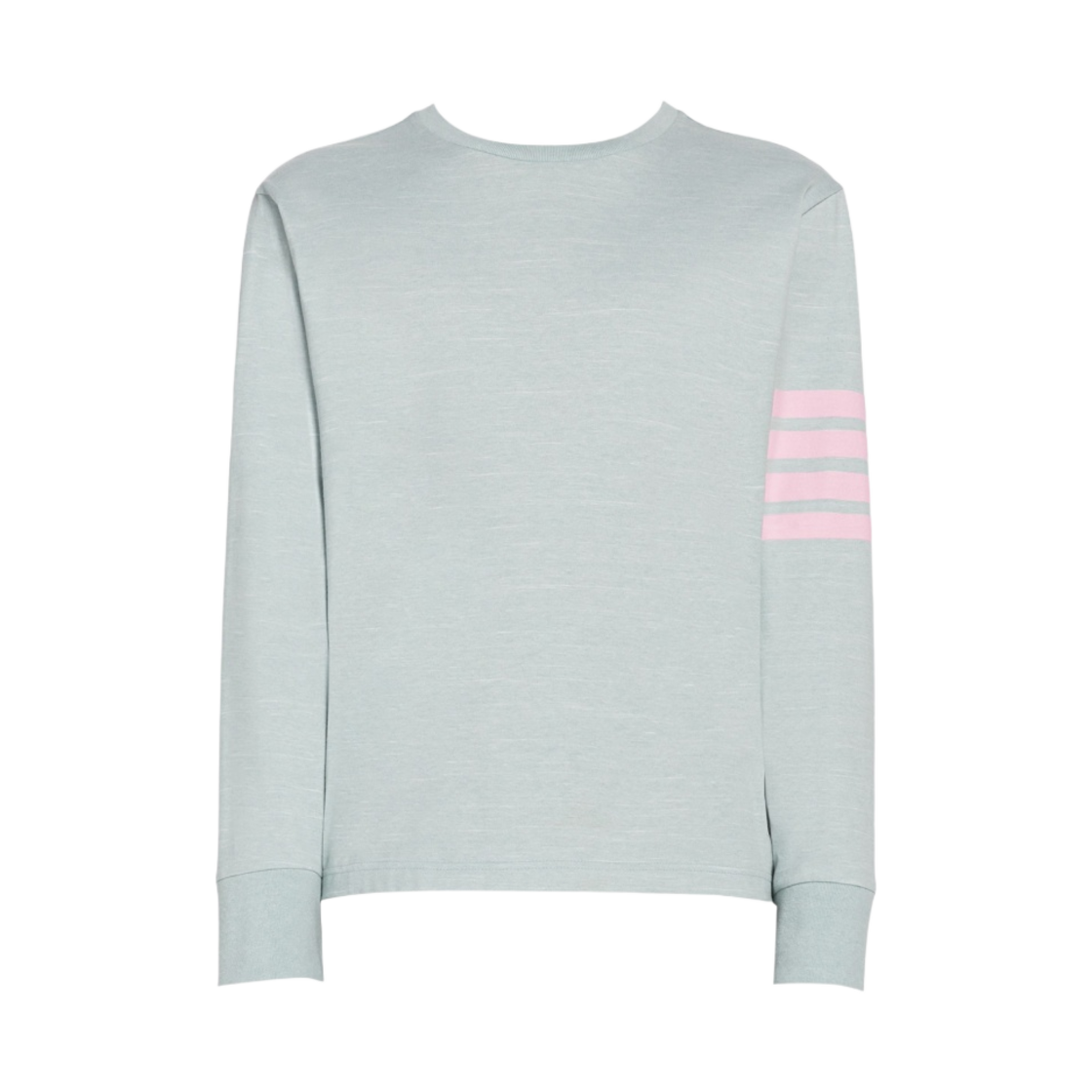 톰브라운 사선 롱슬리브 럭비 티셔츠 블루(Thom Browne Jersey 4-Bar Long Sleeve Rugby T-Shirt Blue) - 1