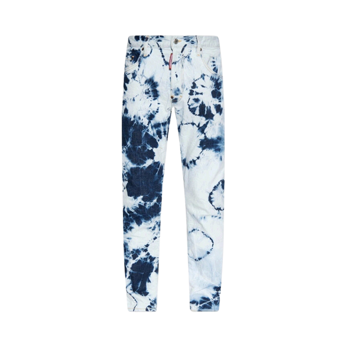 S71LB1176S30342470 Dsquared2 Water Wash Skater Jeans Light Blue