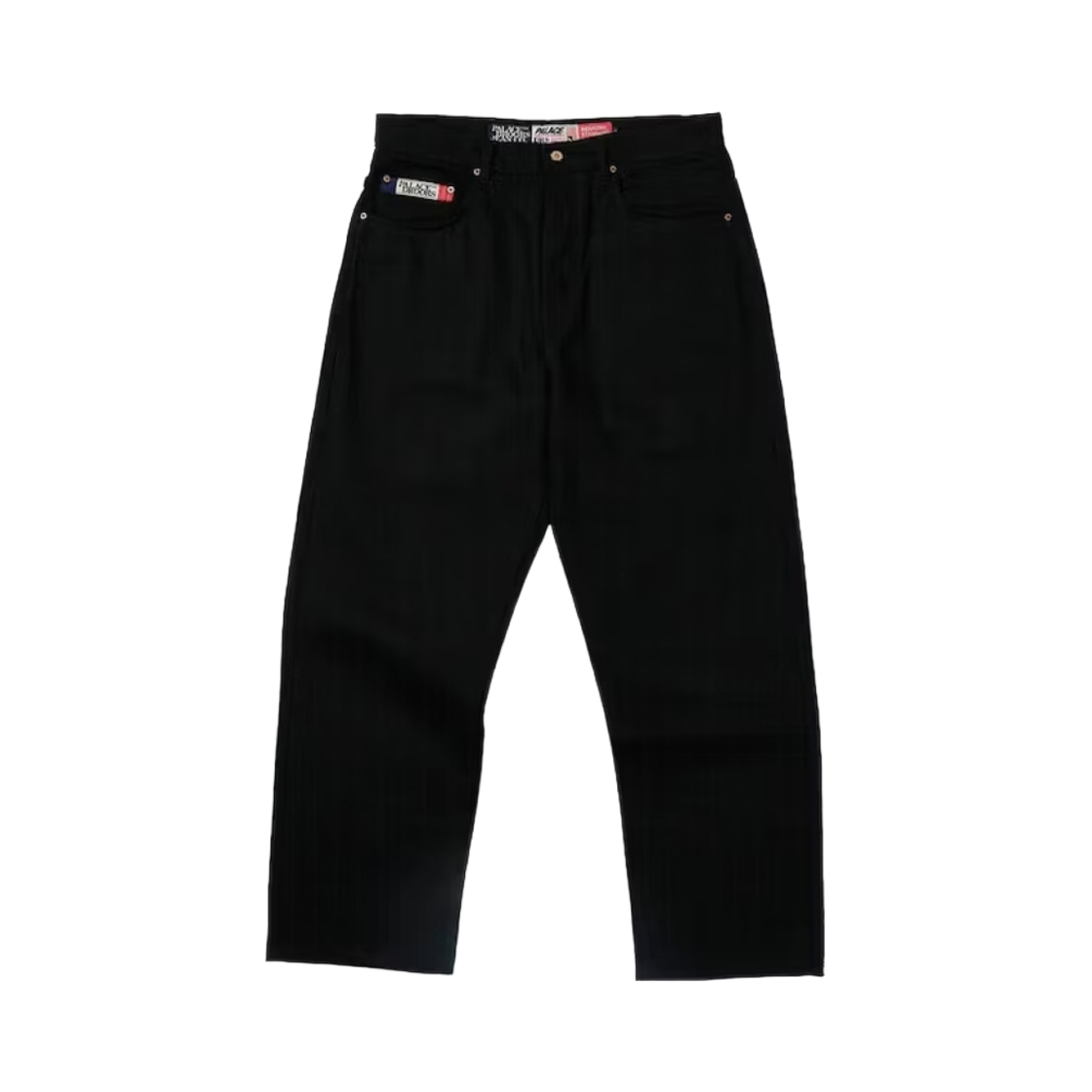 팔라스 x 드로즈 진 미디움 블랙 린스 워시 - 23SS(Palace x Droors Jean Medium Black Rinse Wash - 23SS) - 1
