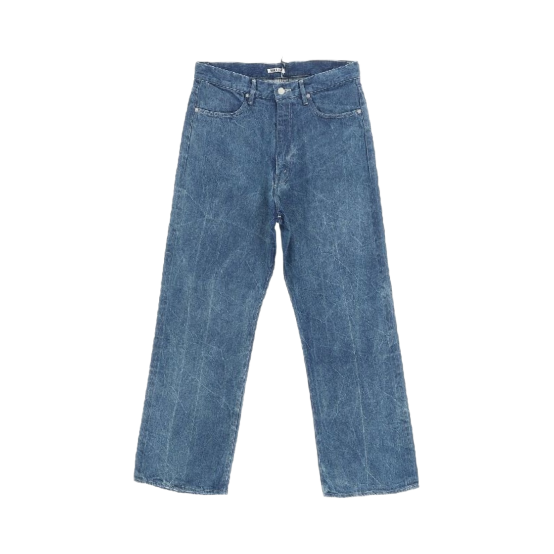 오라리 셀비지 페이디드 라이트 데님 팬츠 라이트닝 이펙트 인디고 - 23SS(Auralee Selvedge Faded Light Denim Pants Lightning Effect Indigo - 23SS)