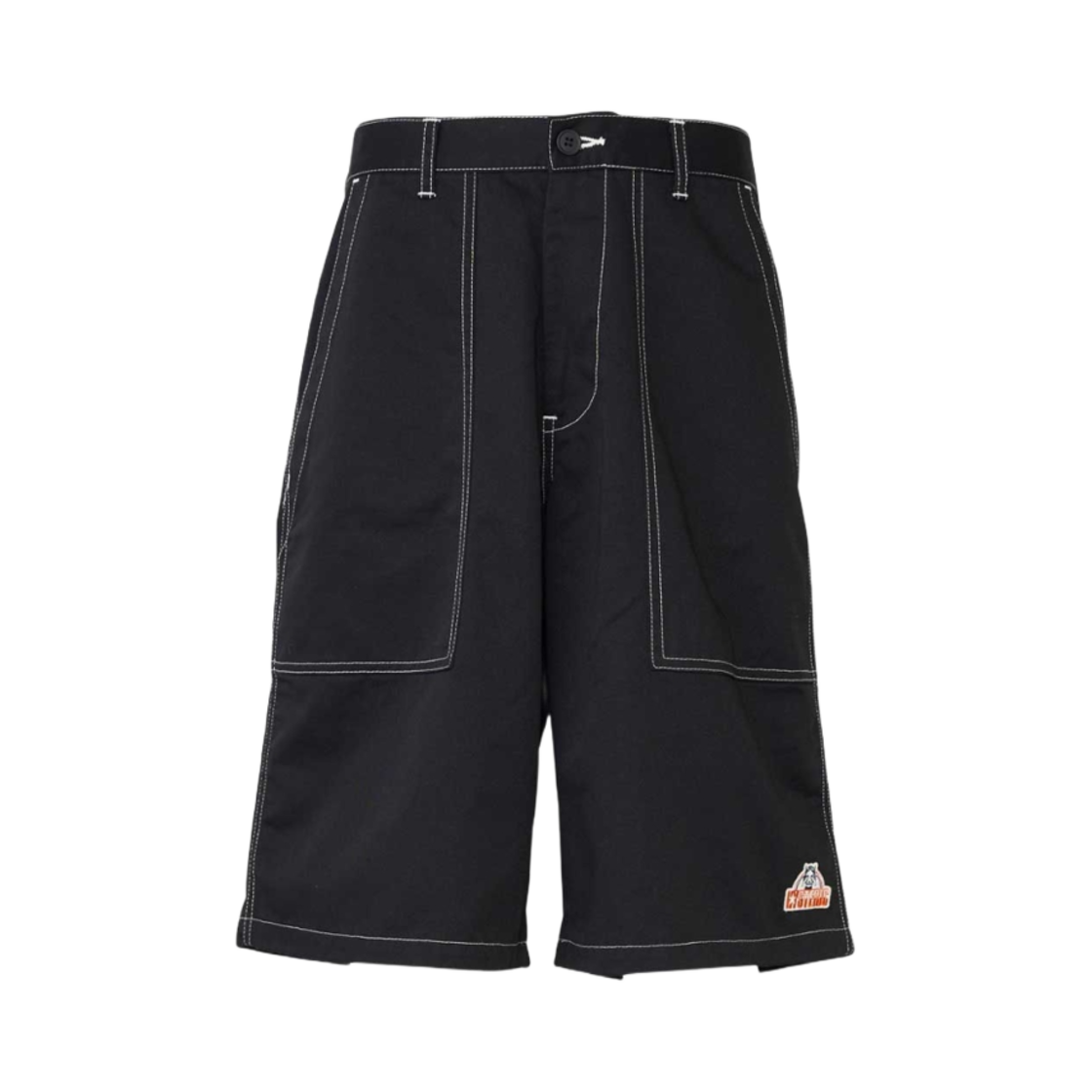 히스테릭 글래머 씨 노 이블 패치 베이커 쇼츠 블랙(Hysteric Glamour See No Evil Patch Baker Shorts Black) - 1