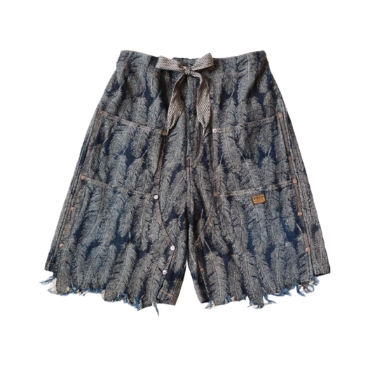 確実正規品kapital Denim Easy Ranch Go Shorts 캐피탈 14온즈 블랙 데님 이지 랜치 GO 쇼츠 블랙 | Kapital | KREAM