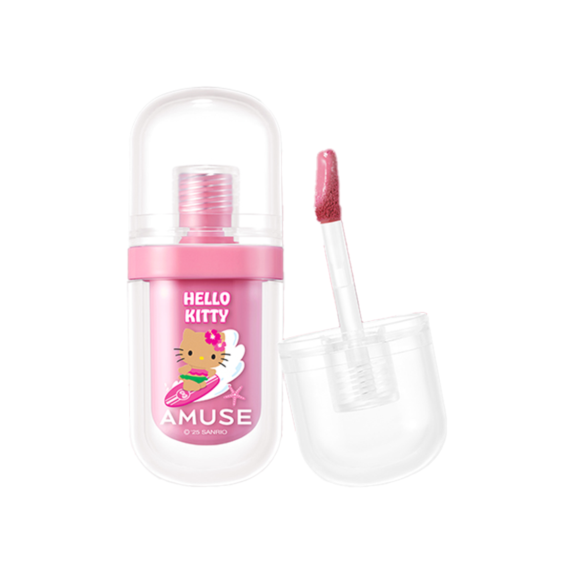 어뮤즈 x 헬로 키티 젤 핏 틴트 06 서울 걸(Amuse x Hello Kitty Jel-Fit Tint 06 Seoul Girl Tan)