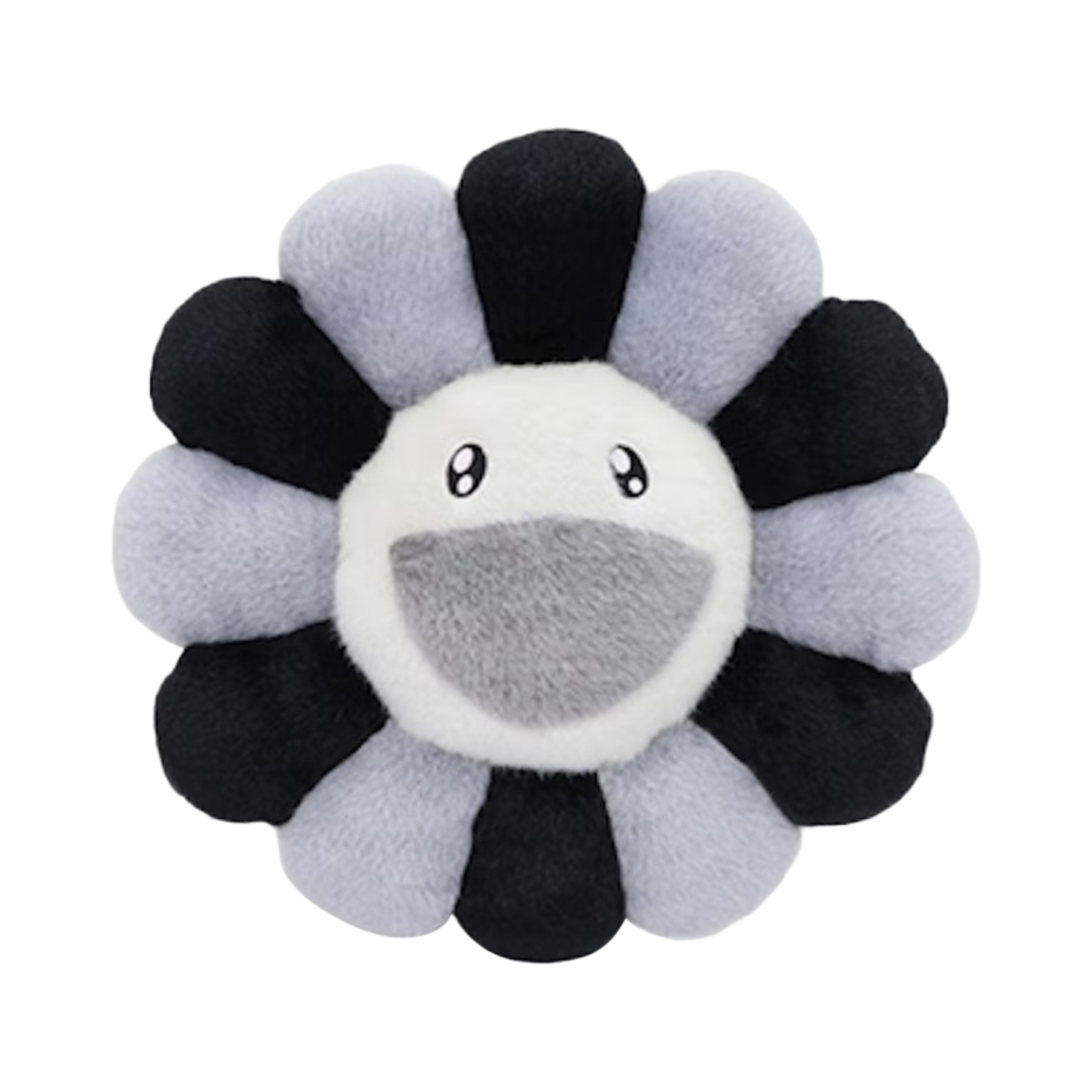 카이카이키키 플라워 쿠션 30cm 그레이 블랙(Kaikai Kiki Flower Cushion 30cm Grey Black)
