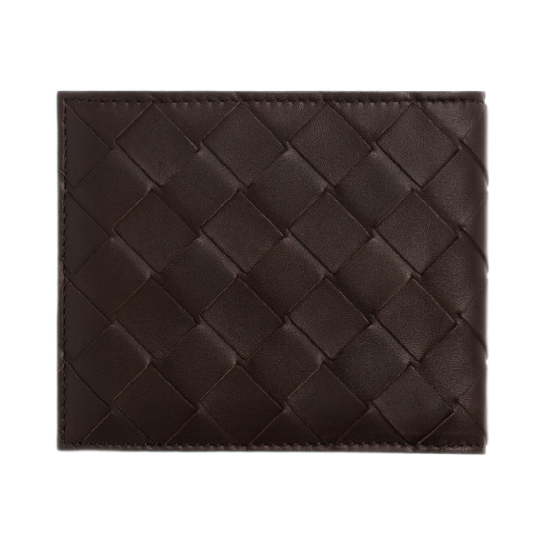 보테가 베네타 인트레치아토 바이폴드 지갑 폰덴테 아이스(Bottega Veneta Intrecciato Bi-Fold Wallet Fondant Ice) - 3