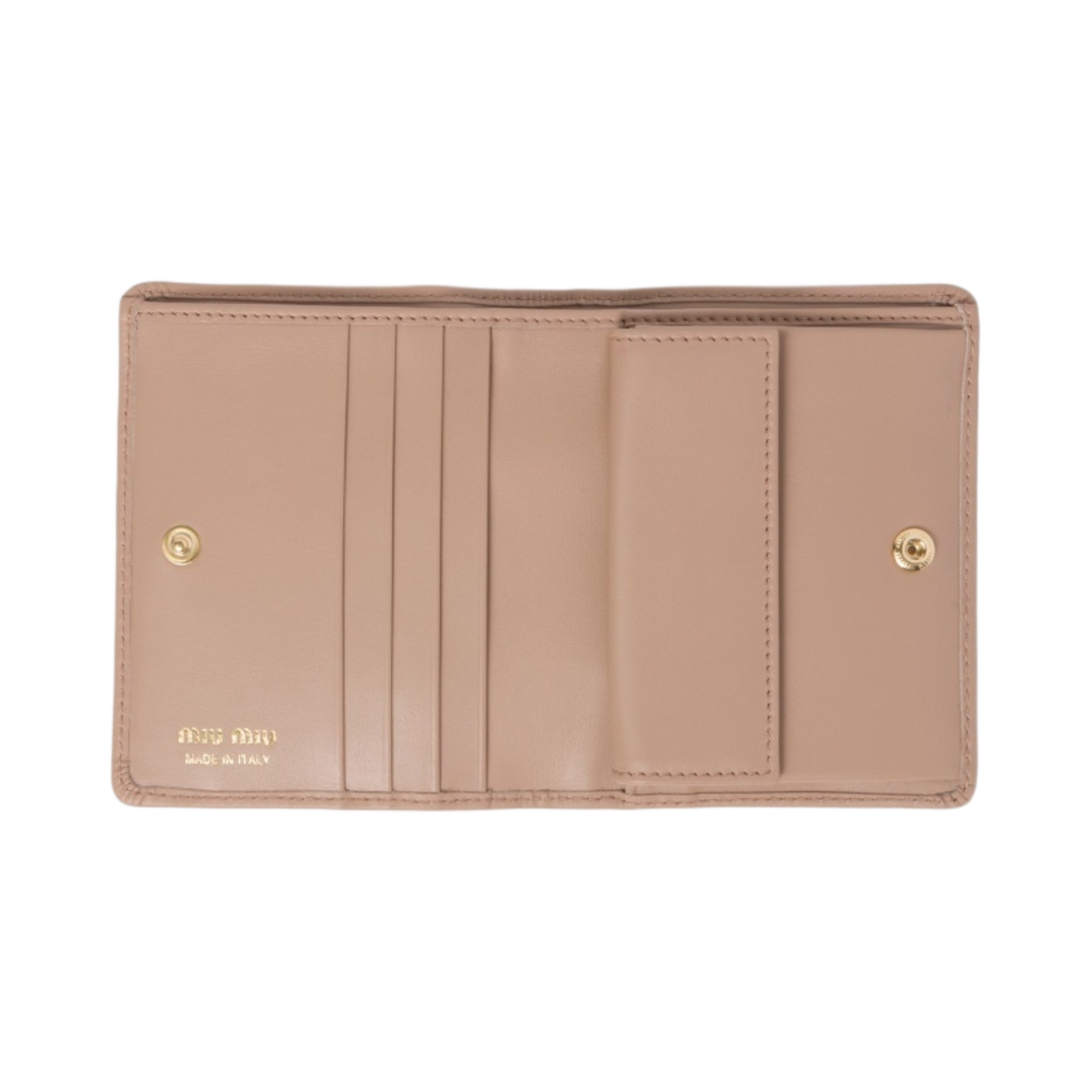 미우 미우 스몰 가죽 반지갑 카메오(Miu Miu Small Leather Wallet Cameo) - 2