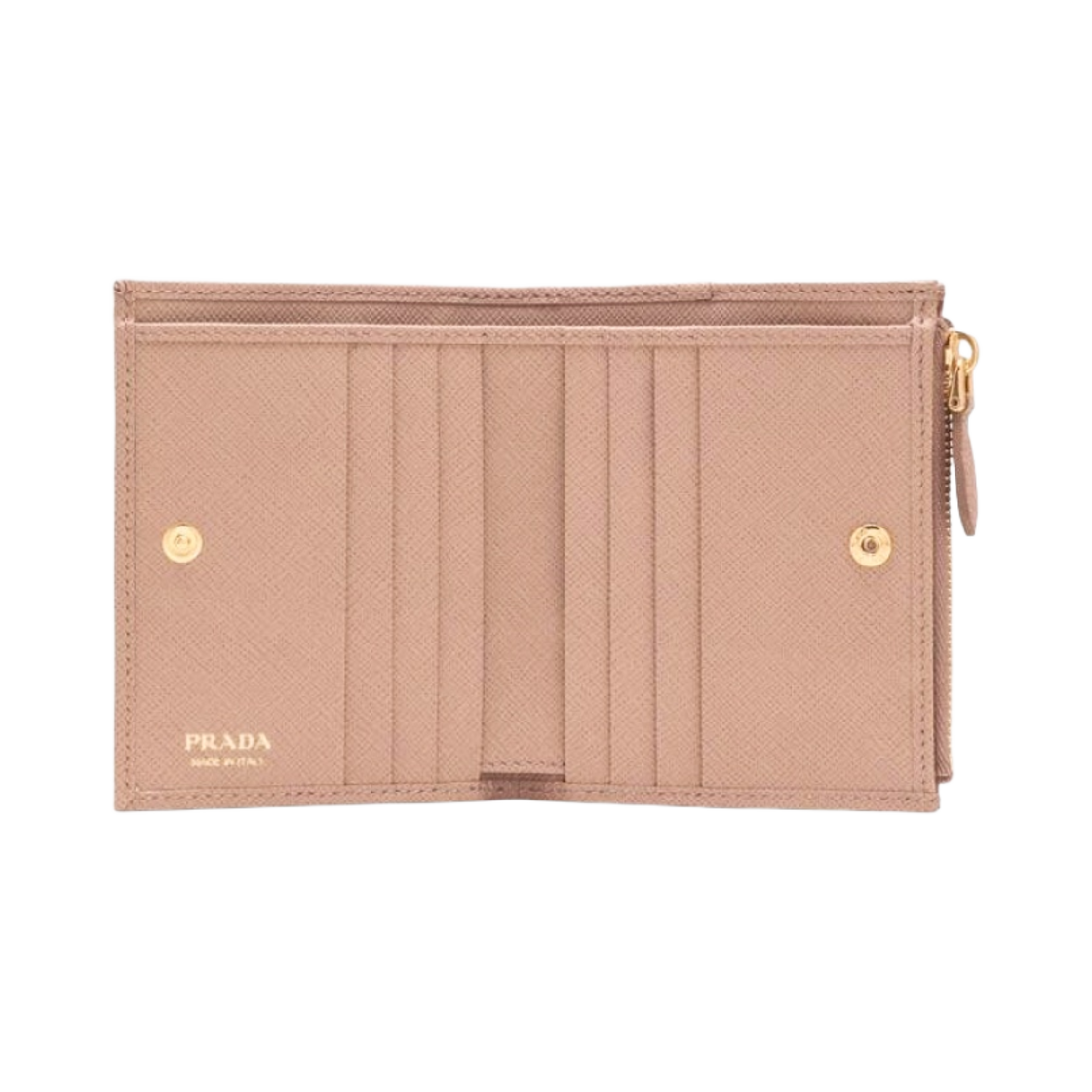프라다 사피아노 레더 반지갑 파우더 핑크(Prada Small Saffiano Leather Wallet Powder Pink) - 3
