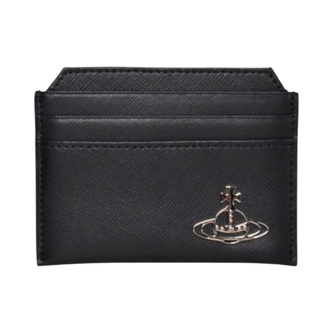 51110022-40187-N409 Vivienne Westwood Kent Slim Card Holder Black