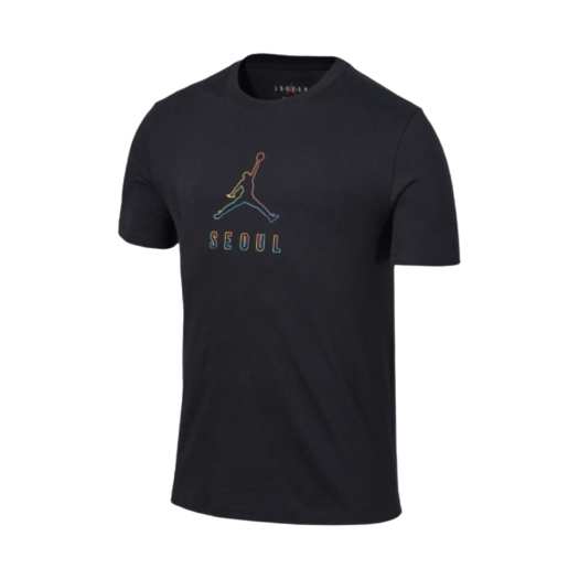 Jordan Seoul Map T-Shirt Black - Asia