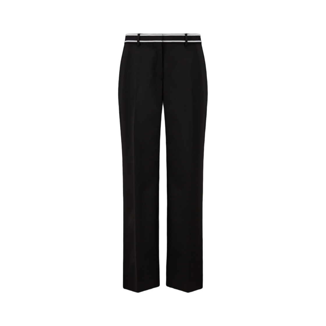 (W) 몽클레르 울 트라우저 블랙 - 23SS((W) Moncler Wool Trousers Black - 23SS) - 1