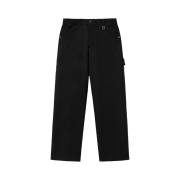 Wooyoungmi Wool Carpenter Pants Black - 25SS