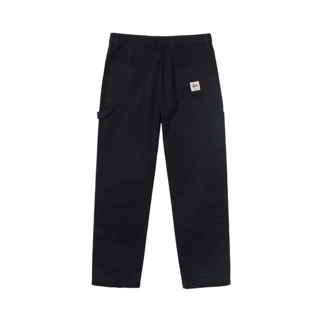116496 Stussy Canvas Work Pants Black