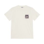 (W) Ganni Love Club T-Shirt Egret