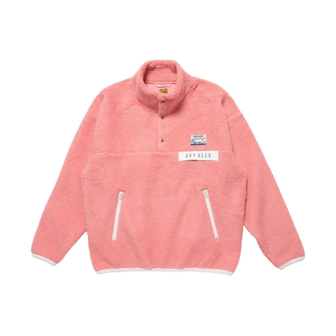 휴먼 메이드 보아 플리스 풀오버 핑크(Human Made Boa Fleece Pullover Pink) - 2