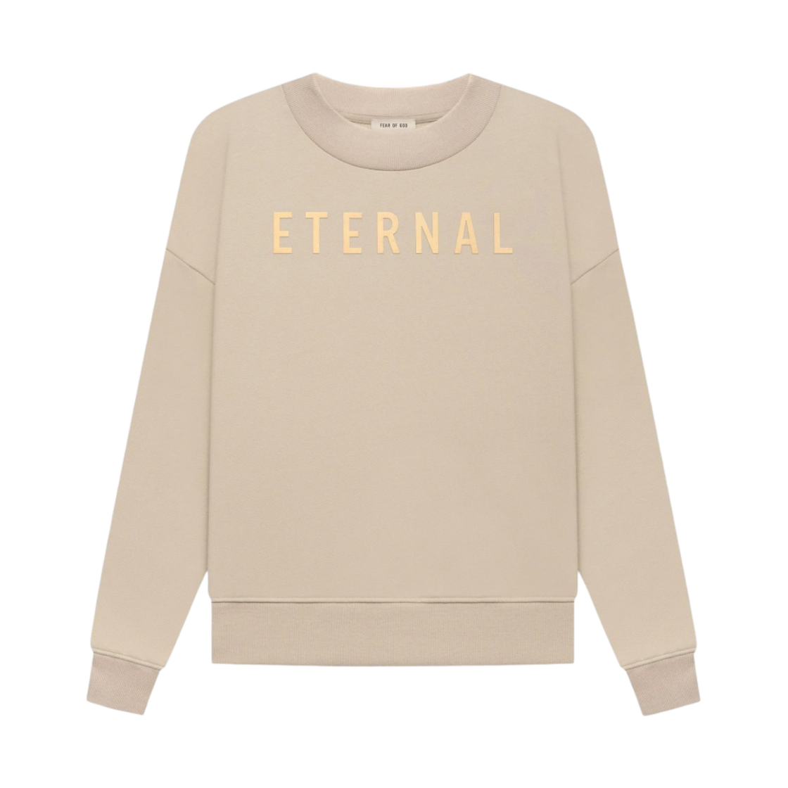FGE50-003AFLC-252 Fear of God Fleece Crewneck Dusty Beige