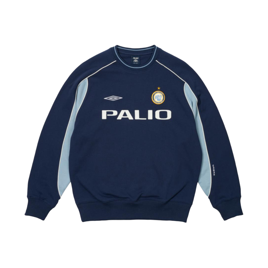 팔라스 x 엄브로 크루넥 블루 - 24SS(Palace x Umbro Crewneck Blue - 24SS)