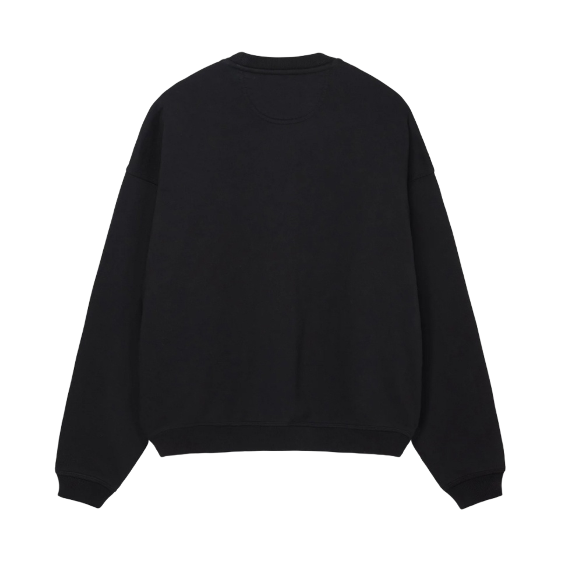 스투시 릴렉스드 스무스스탁 크루넥 블랙(Stussy Relaxed Smoothstock Crew Black) - 2