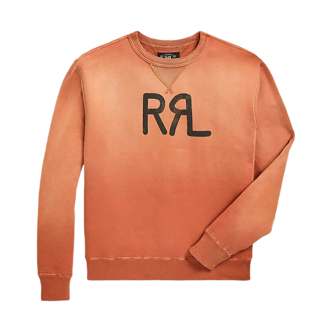 더블알엘 RRL 랜치 로고 스웨트셔츠 빈티지 오렌지(Double RL RRL Ranch Logo Sweatshirt Vintage Orange)