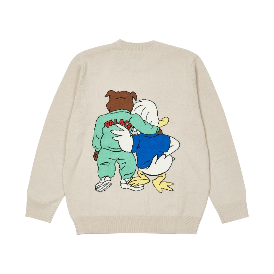 팔라스 도그 앤 덕 니트 크림 - 22SS(Palace Dog and Duck Knit Cream - 22SS) - 2