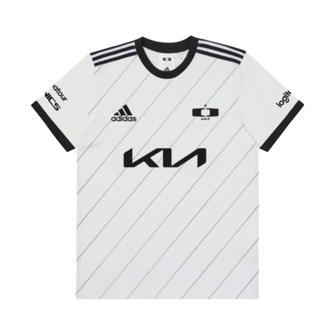 디플러스 기아 2023 저지 화이트 - KR 사이즈 (논 마킹 버전)(Dplus Kia 2023 Jersey White - KR Sizing (Non Marking Ver.))