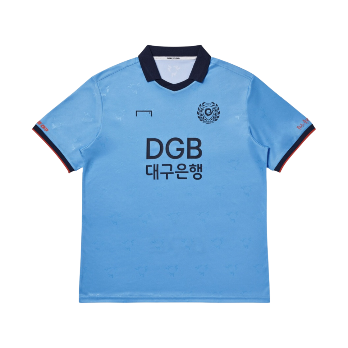 골 스튜디오 대구 FC 2023 홈 레플리카 저지 스카이블루 네이비 (논 마킹 버전)(Goal Studio Daegu FC 2023 Home Replica Jersey Skyblue Navy (Non Marking Ver.))