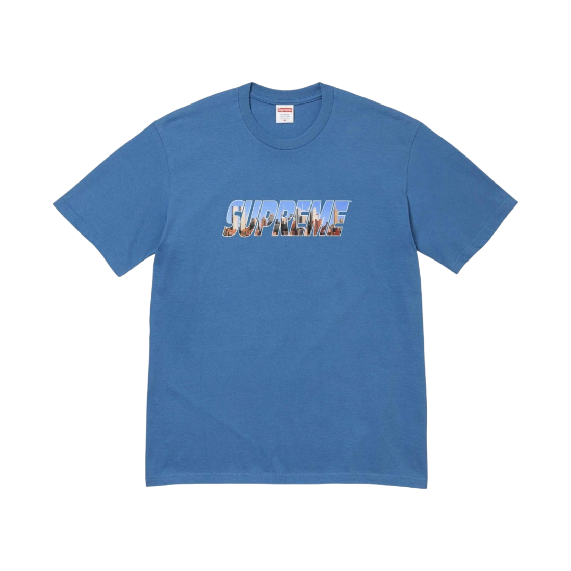 슈프림 고담 티셔츠 페이디드 블루 - 23FW