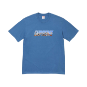 Supreme Gotham T-Shirt Faded Blue - 23FW