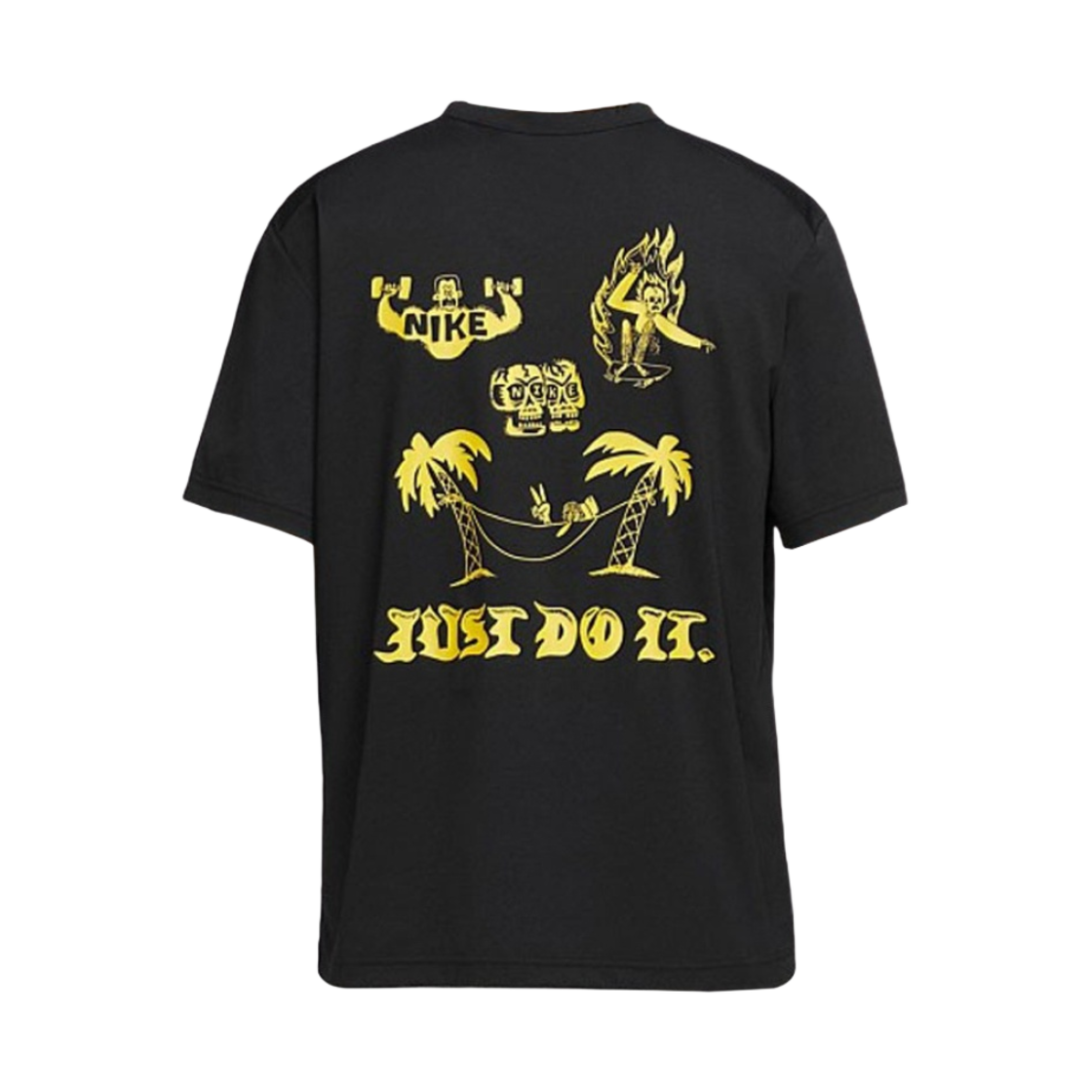 나이키 드라이핏 UV 하이버스 피트니스 탑 블랙 - US/EU(Nike Dri-Fit UV Hyverse Fitness Top Black - US/EU)