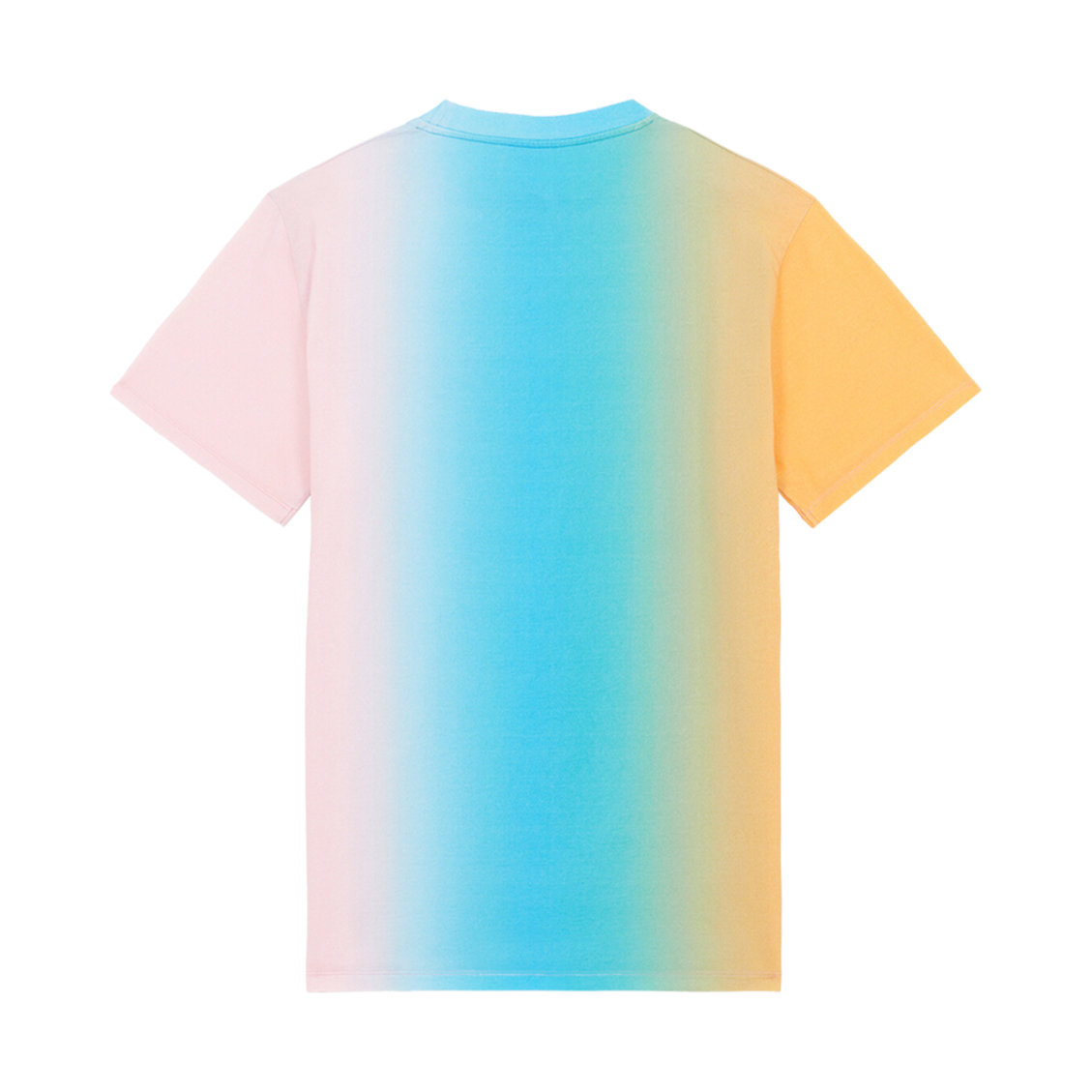 메종 키츠네 카페 키츠네 로고 그라디언트 티셔츠 멀티컬러(Maison Kitsune Cafe Kitsune Logo Gradient T-Shirt Multicolor) - 2