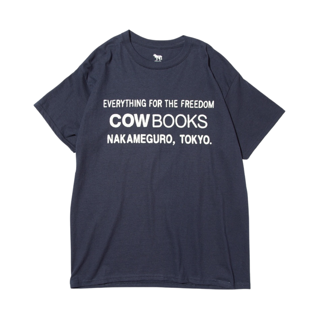 카우북스 북 벤더 티셔츠 블랙(Cow Books Book Vendor T-Shirt Black)