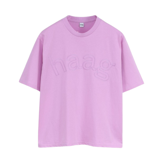 W) 헤이그 어 벌스데이 티셔츠 누디 핑크 | Haag | KREAM