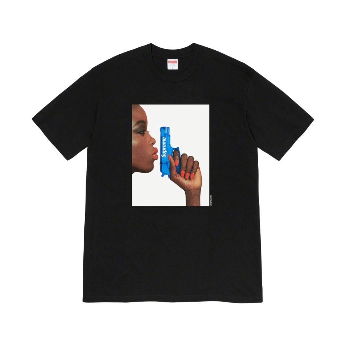 슈프림 워터 피스톨 티셔츠 블랙 - 21SS(Supreme Water Pistol T-Shirt Black - 21SS) - 1