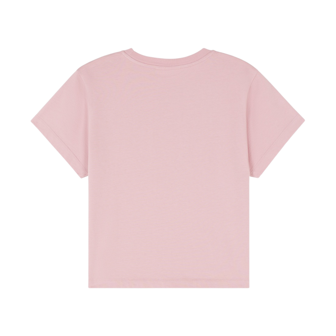 (W) 메종 키츠네 플로팅 플라워 베이비 티셔츠 미스트 핑크((W) Maison Kitsune Floating Flower Baby T-Shirt Mist Pink) - 2