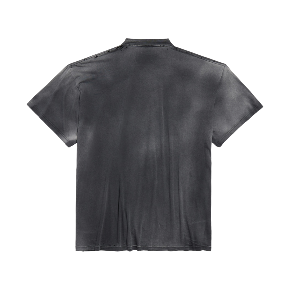 발렌시아가 낫 빈 던 오버사이즈 빈티지 저지 티셔츠 블랙(Balenciaga Not Been Done Oversized Vintage Jersey T-Shirt Black) - 2