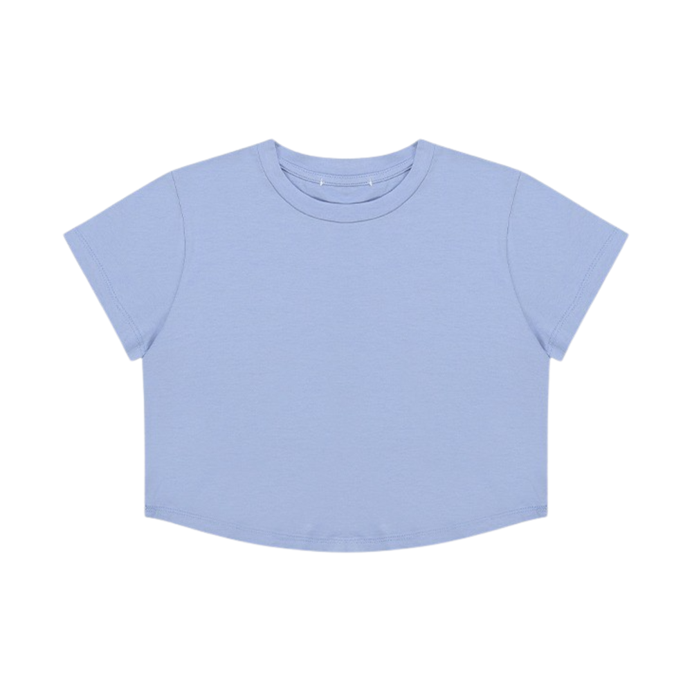 lr_023 Leterie Lr Cropped T-shirt Blue