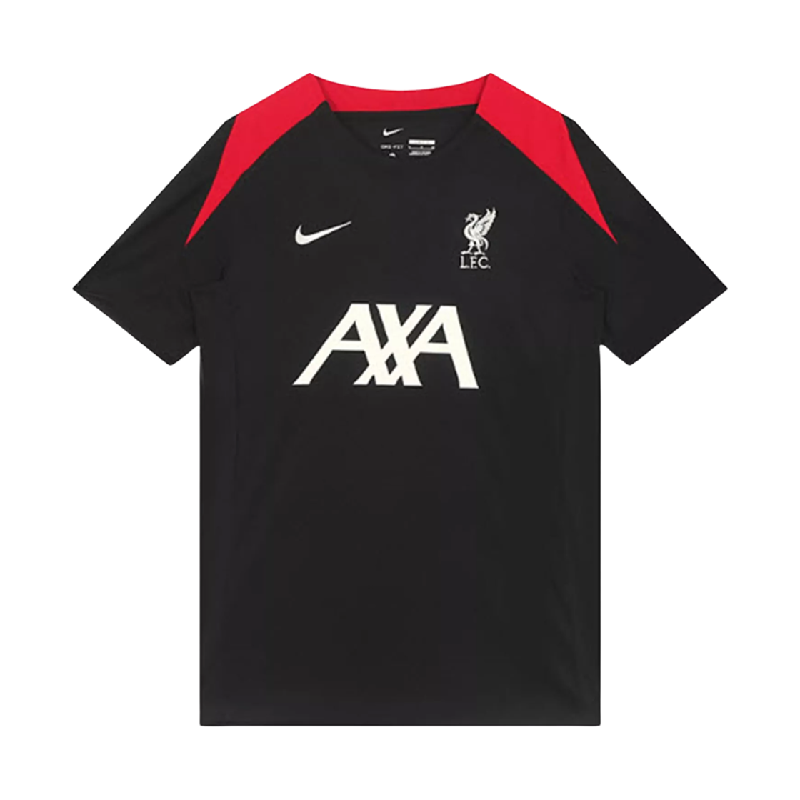 나이키 리버풀 FC 스트라이크 드라이핏 풋볼 니트 탑 블랙 짐 레드 (논 마킹 버전)(Nike Liverpool FC Strike Dri-Fit Football Knit Top Black Gym Red (Non Marking Ver.))