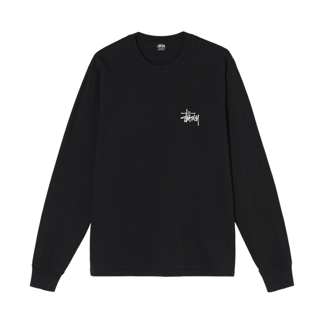 스투시 라이프 이즈 어 갬블 피그먼트 다이드 롱슬리브 티셔츠 블랙(Stussy Life Is A Gamble Pigment Dyed LS T-Shirt Black) - 2