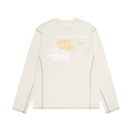 스투시 x 마운틴 하드웨어 롱슬리브 티셔츠 스텔스 그레이