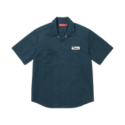 Supreme Bitch S/S Work Shirt Navy - 25SS
