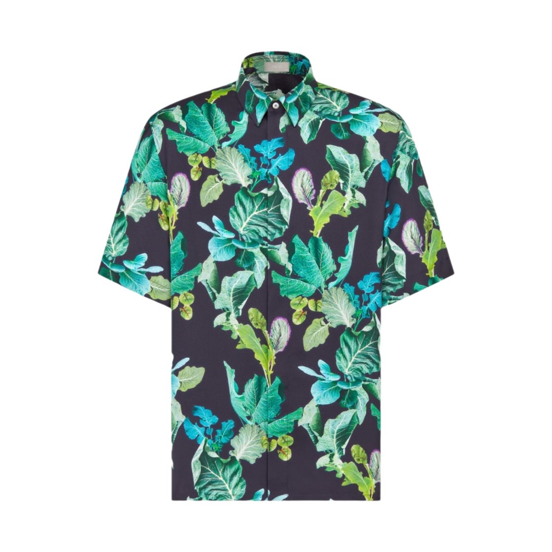 디올 x 데님 티어스 디올 티어스 숏슬리브 셔츠 실크 트윌 네이비 블루(Dior x Denim Tears Dior Tears Short Sleeved Shirt Silk Twill Navy Blue) - 1