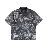 Jordan x A Ma Maniere Satin Button Up Shirt Black - Asia