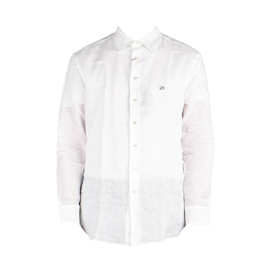 1K5268285990 Etro Linen Logo Shirt White