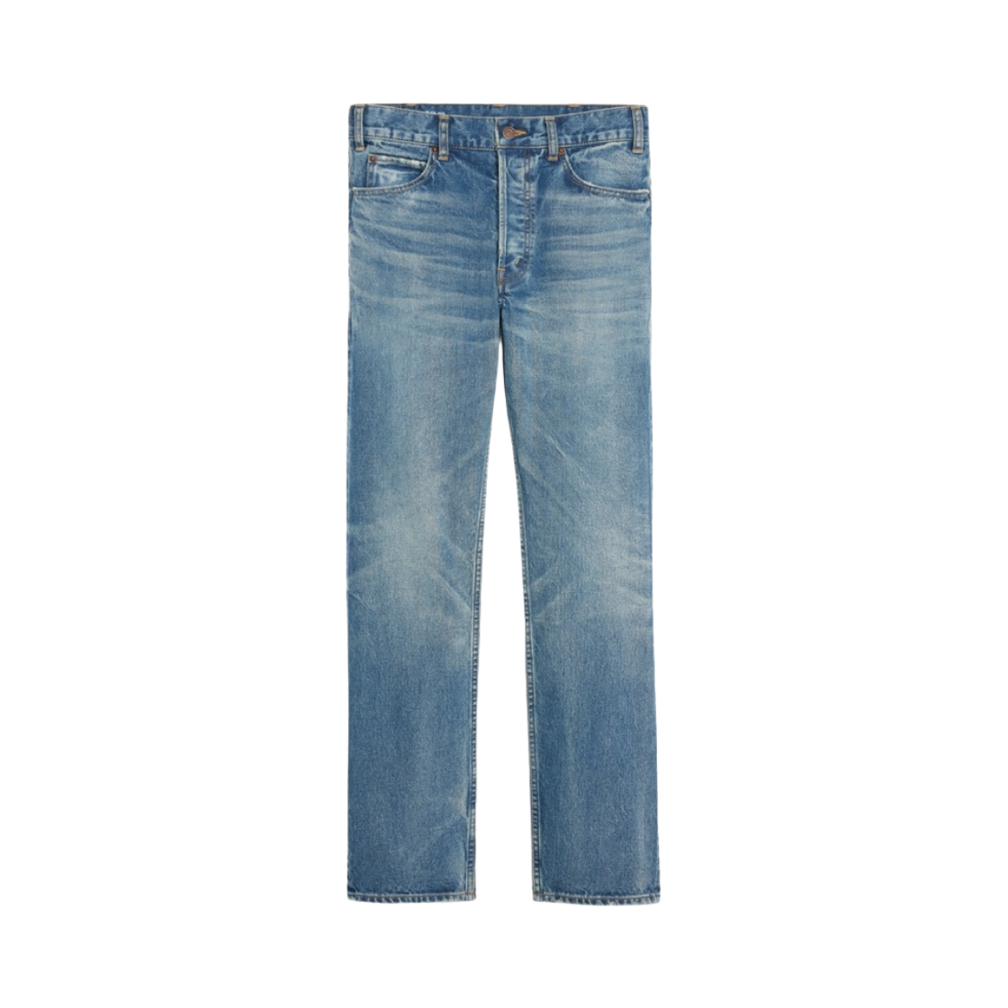 (W) 셀린느 데님 폴리 진 크리스탈 린스((W) Celine Polly Jeans in Denim Crystal Rinse) - 1