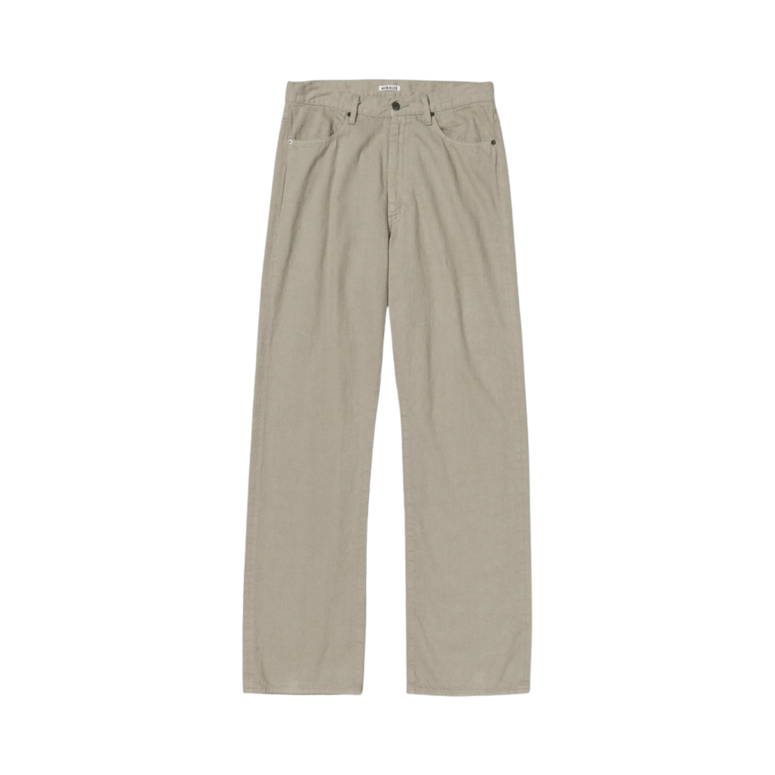 오라리 보타니컬 다이드 셀비지 데님 팬츠 내츄럴 브라운 - 22AW(Auralee Botanical Dyed Selvedge Denim Pants Natural Brown - 22AW)