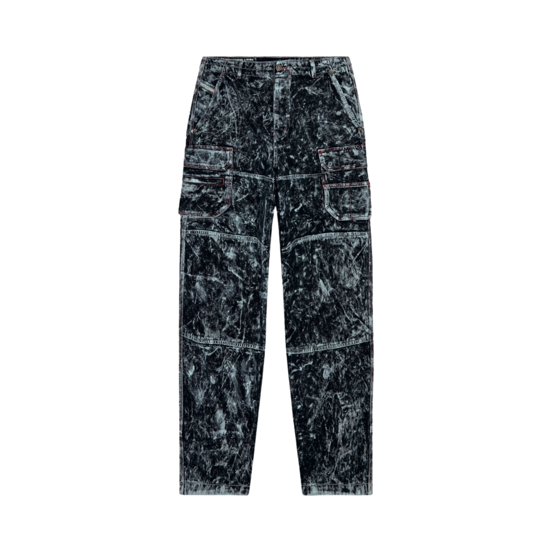 디젤 D-피쉬 0Emac 스트레이트 진 블랙 다크 그레이(Diesel D-Fish 0Emac Straight Jeans Black Dark Grey) - 1